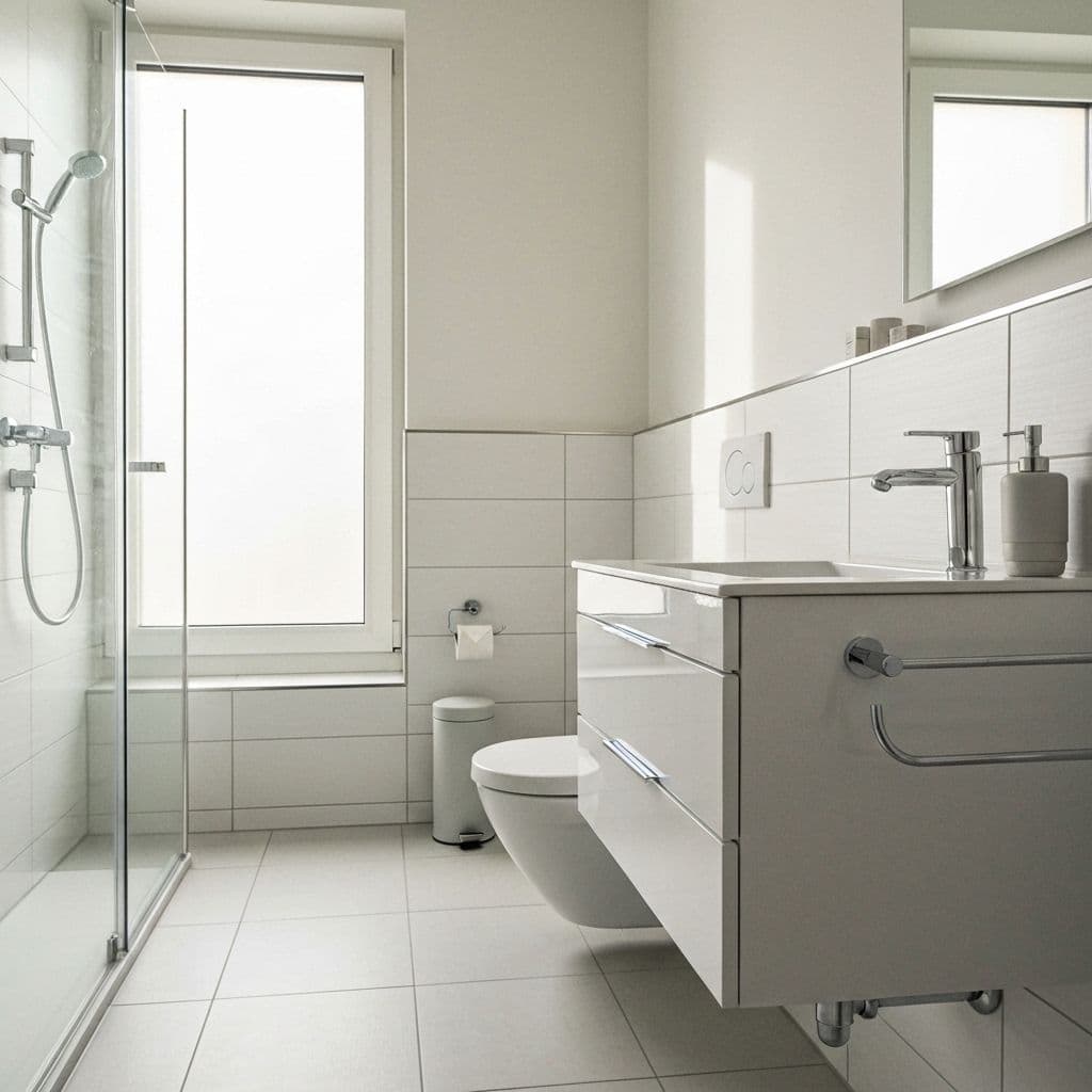 Bathroom Deep Sanitization - After