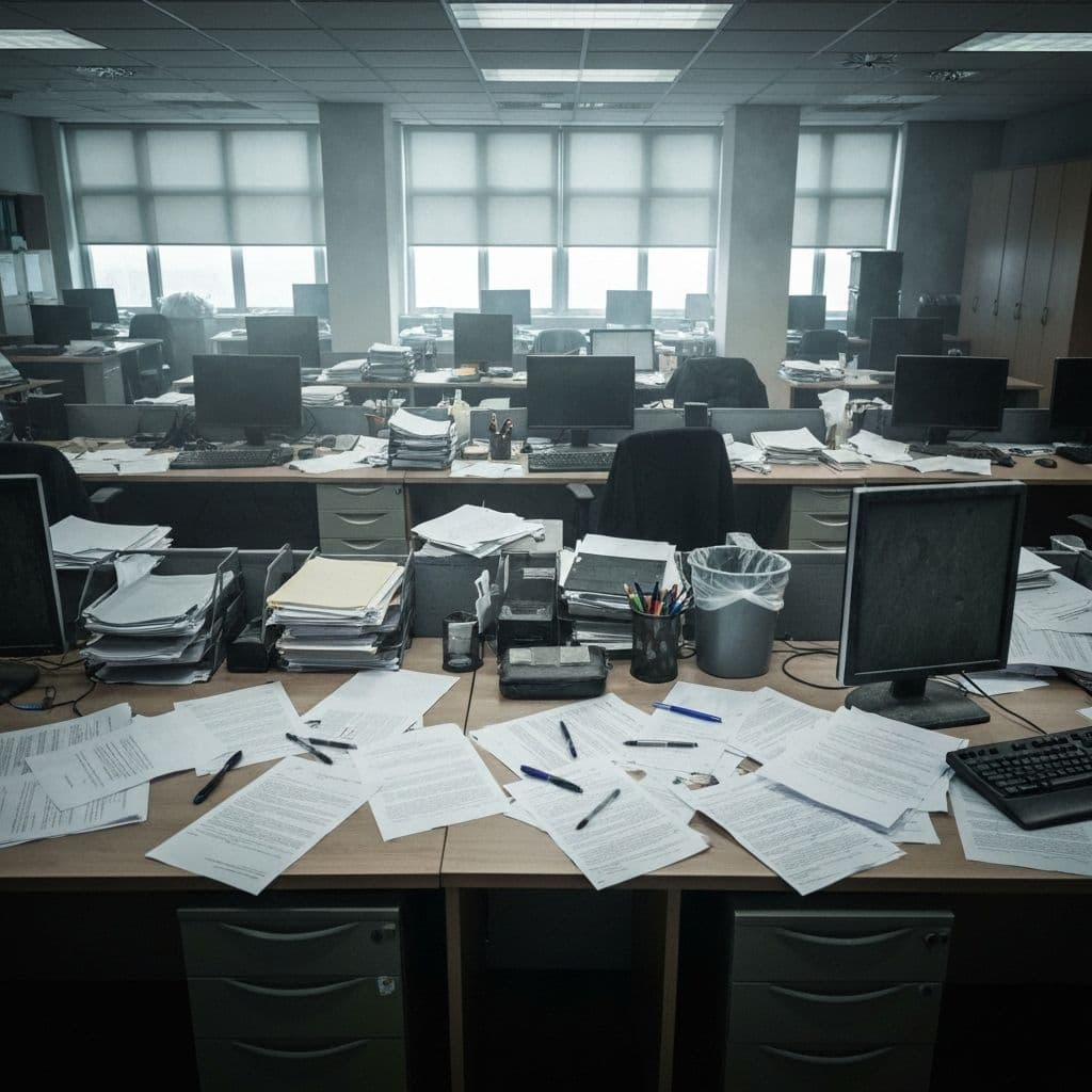 Office Space Commercial Cleaning - Before